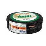 سیم برق افشان 1 در 0.75 برند سیمیا طول 100 متر - Image 4
